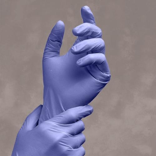 Gloves - Precision® Blue Nitrile Exam 4ml (100/90 per box)