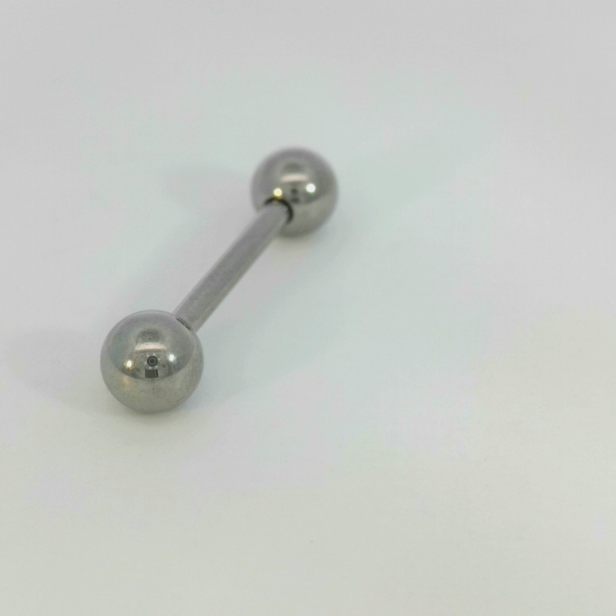16g Titanium Straight Barbells (10/box)