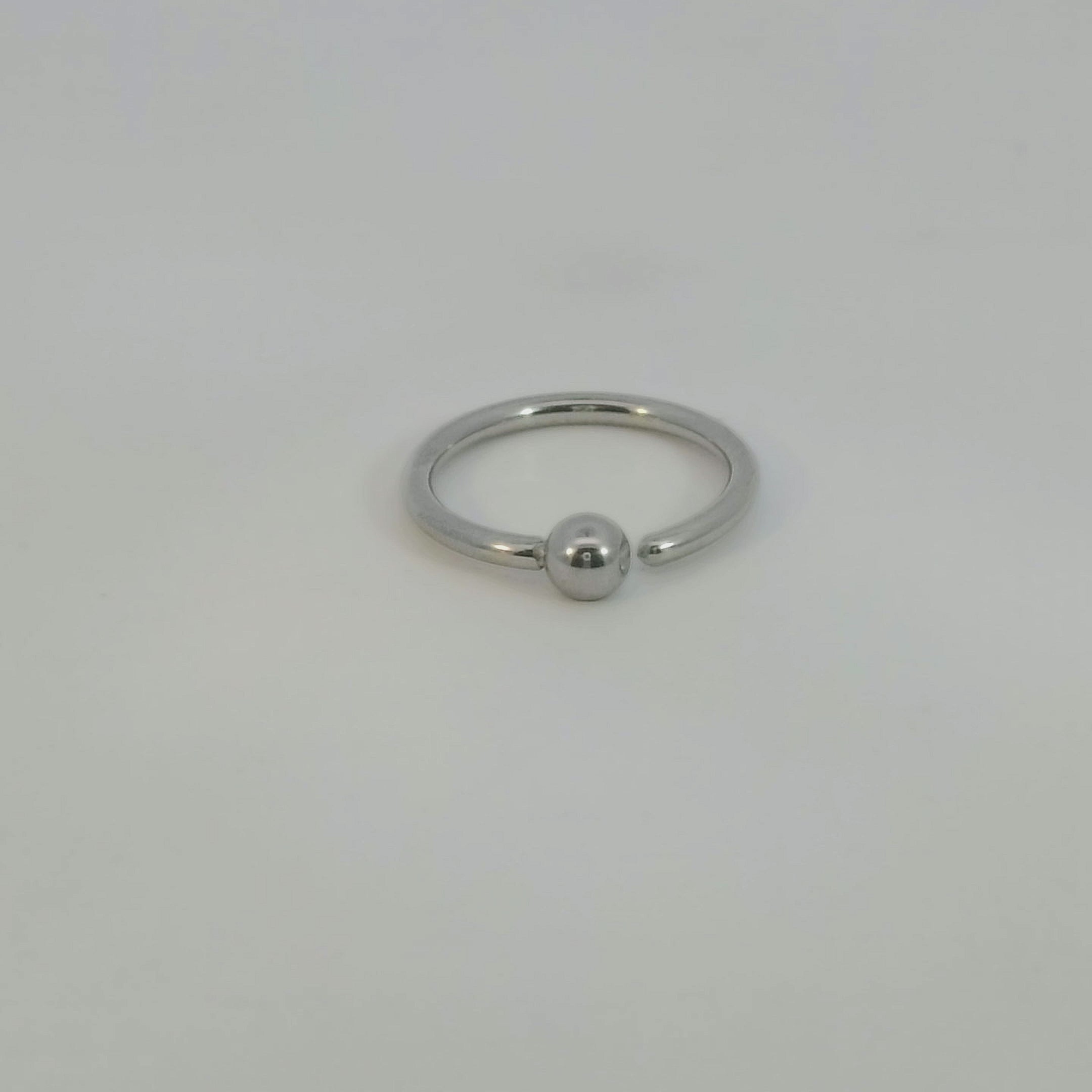 12g Titanium Captive Bead Ring (10/box)
