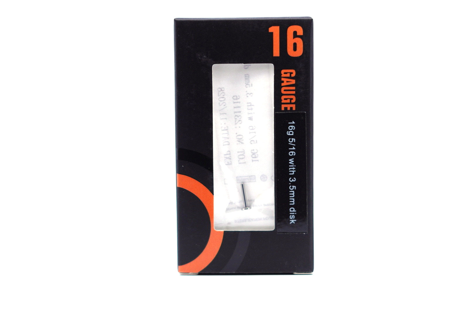 16g Titanium Threadless Posts - 3.0mm Disk (20/box)
