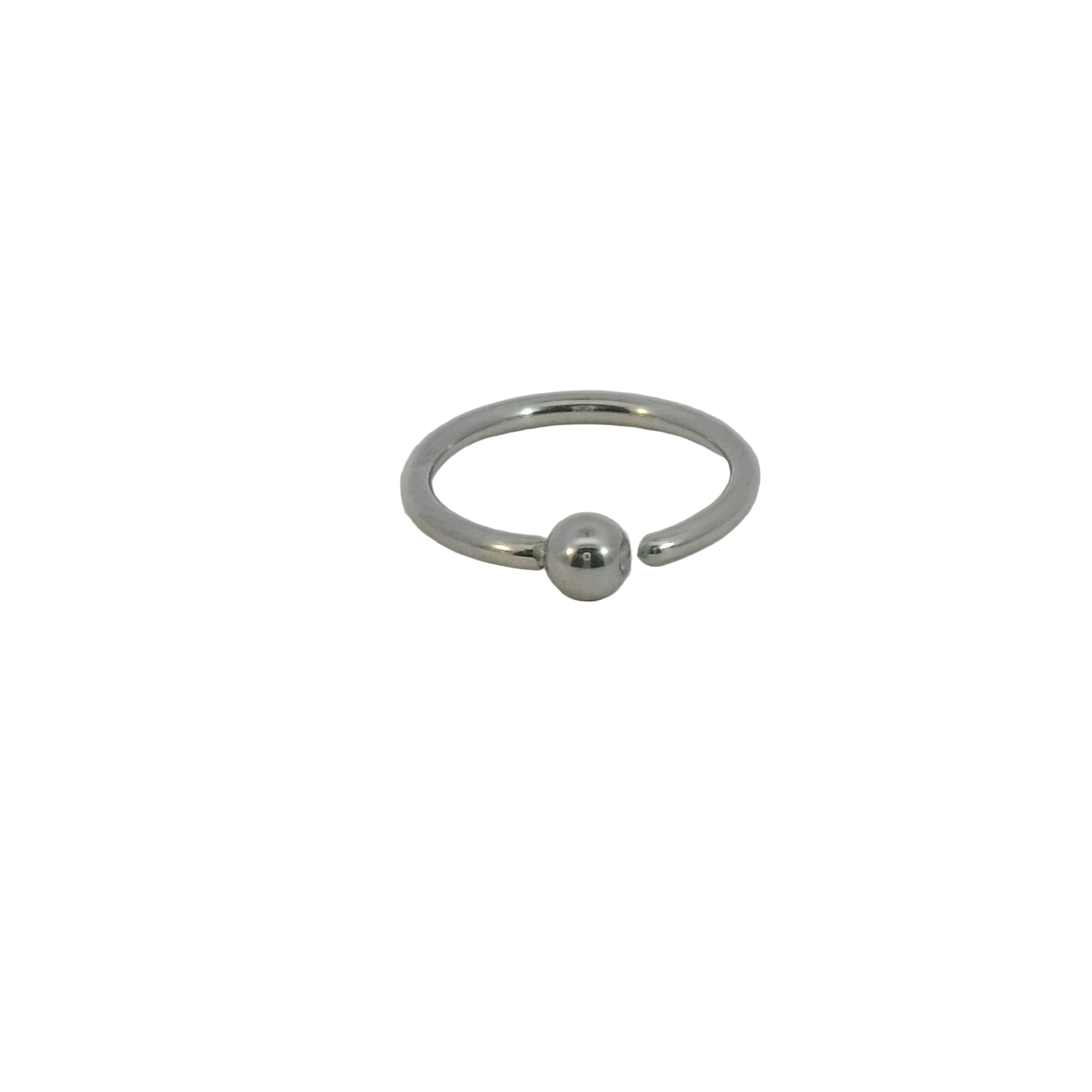 12g Titanium Captive Bead Ring (10/box)