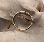 Cup and Divot Seam Ring