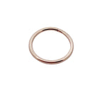 Cup and Divot Seam Ring