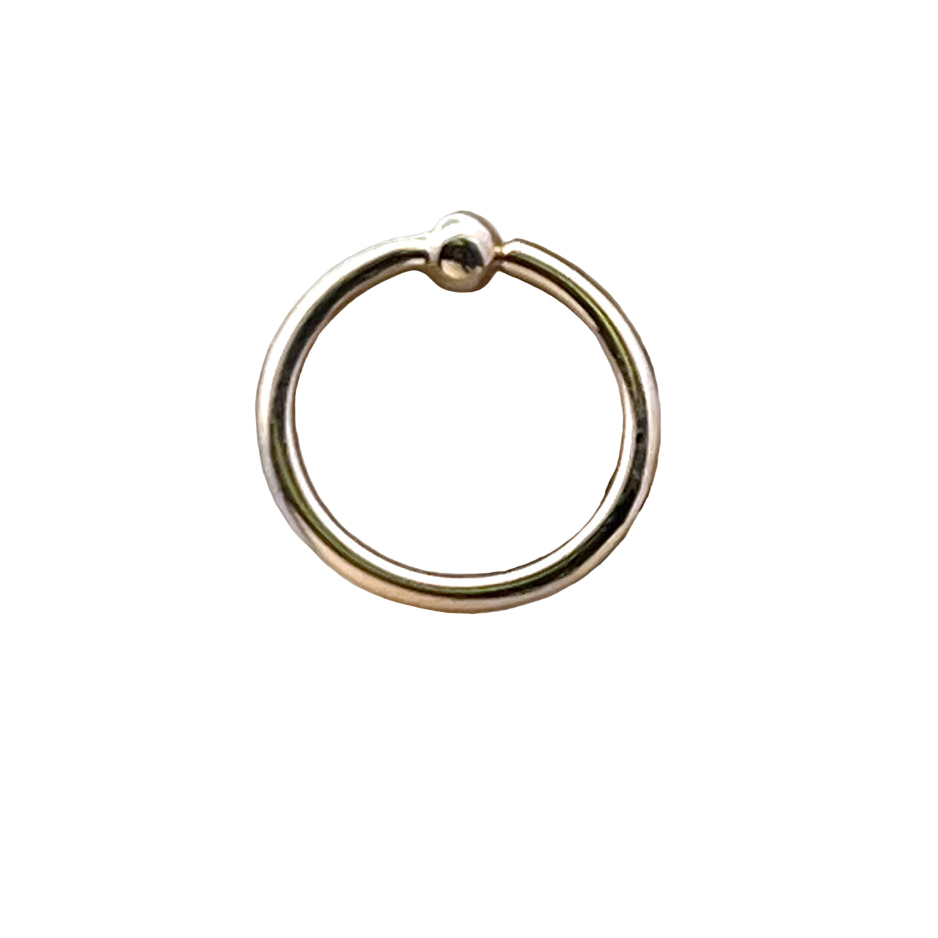 Gold Fixed Bead Ring