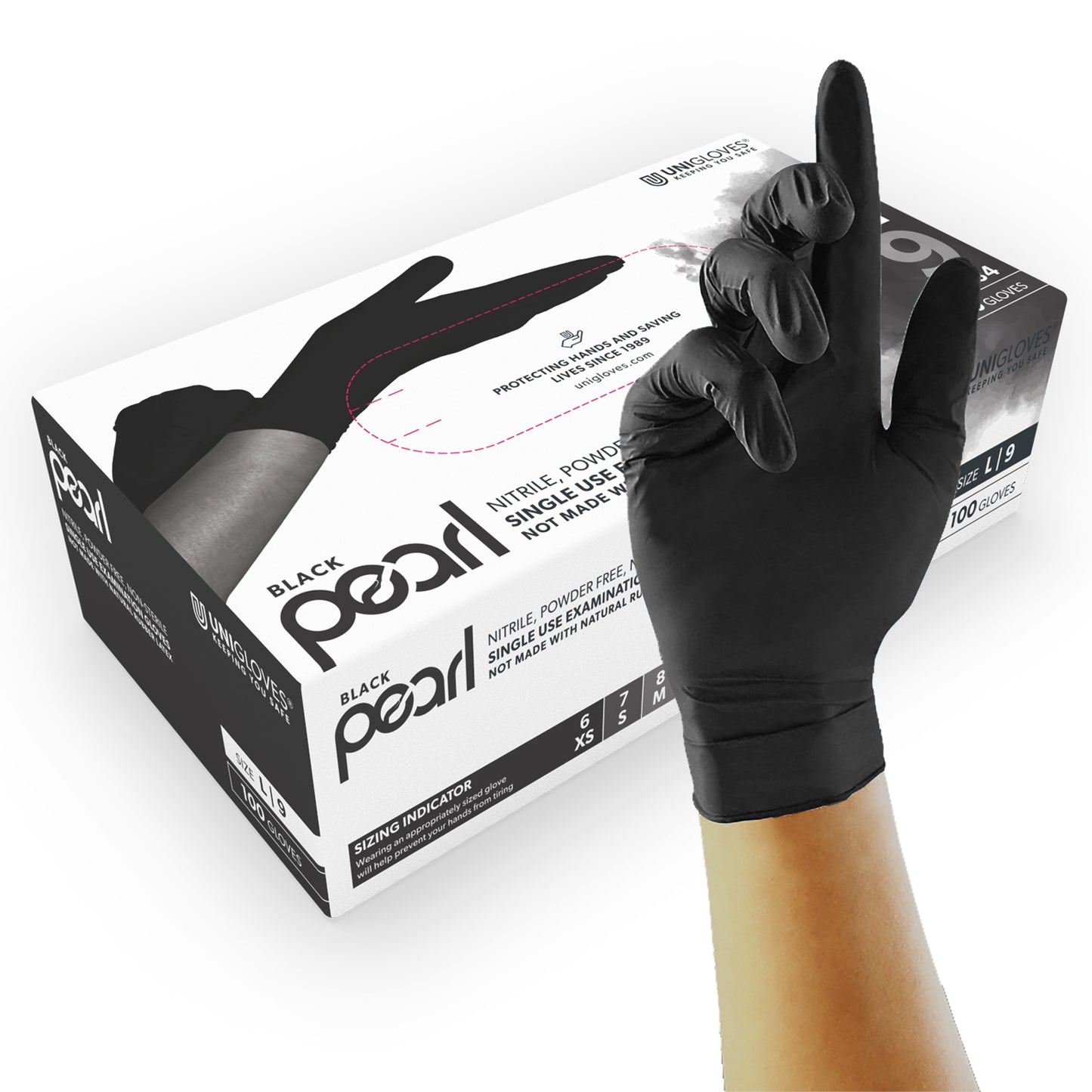 Gloves - Black Pearl Nitrile