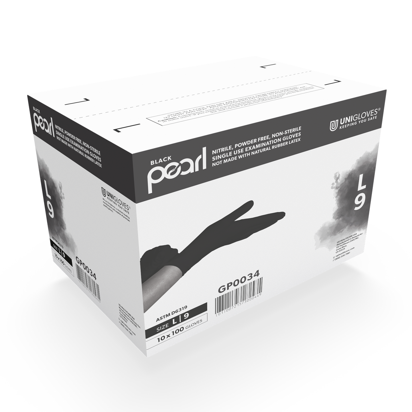 Gloves - Black Pearl Nitrile