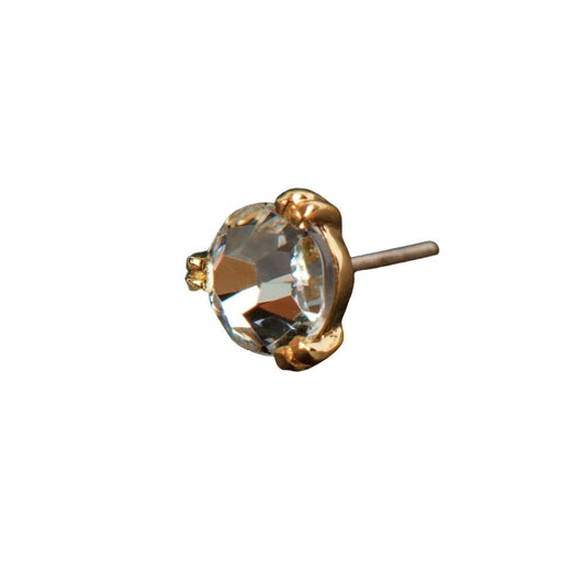 Gold CZ Prong Pin (5/box)