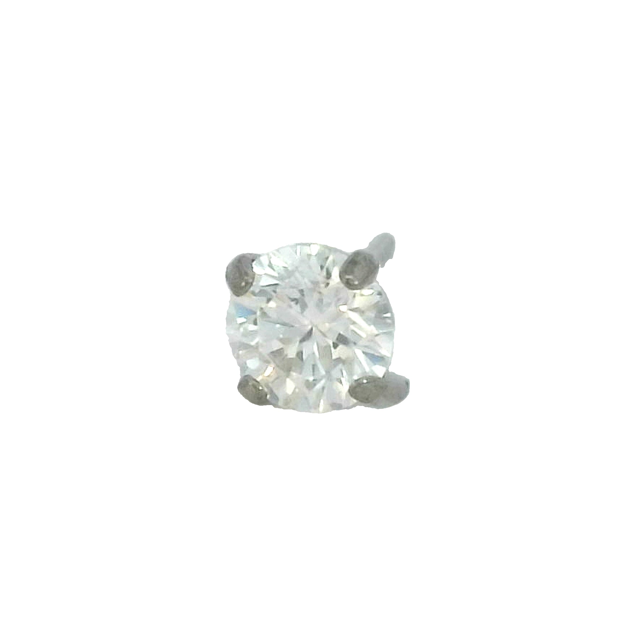 Titanium CZ Prong Set (5/box)