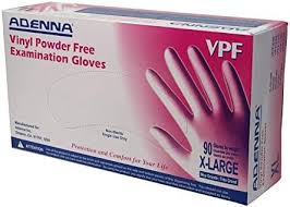 Gloves - VPF Vinyl Exam 4ml (100/90 per box)