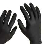 Gloves - Night Angel Black Nitrile 4ml (100/90 per box)