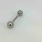 16g Titanium Straight Barbells (10/box)