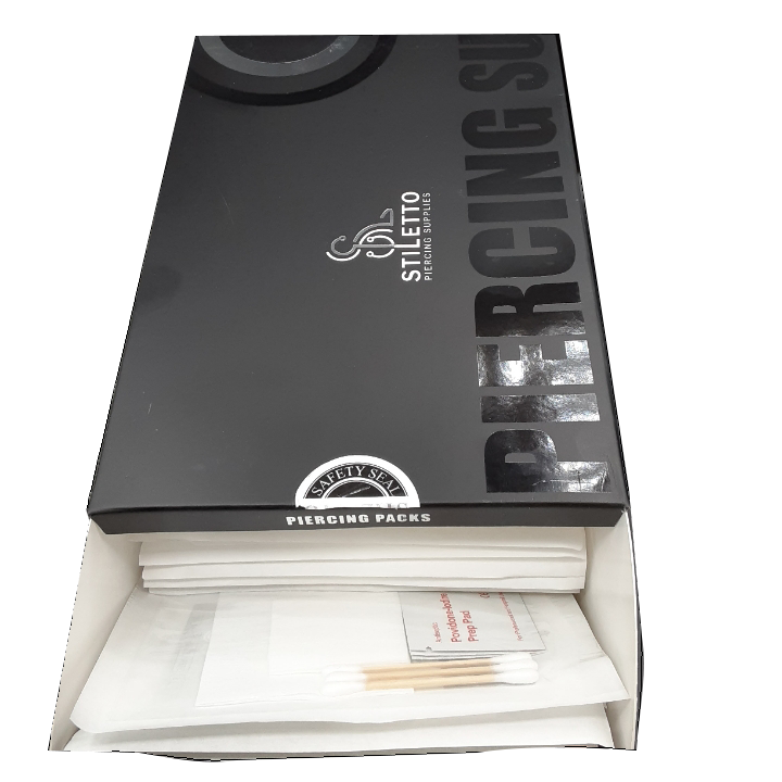 Piercing Box Thing Piercing Pack – Stiletto Piercing Supply