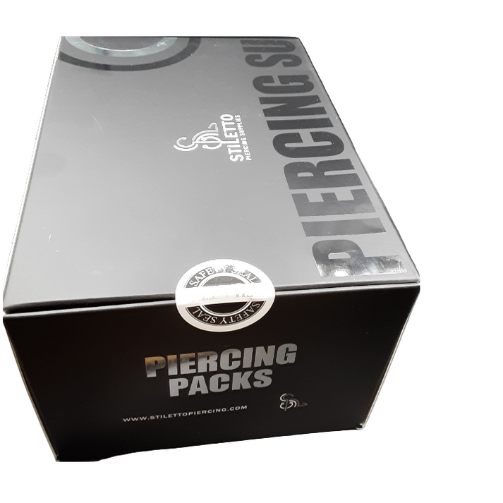 Piercing Box Kit Piercing Pack with Drape (100/bag) – Stiletto Piercing Supply